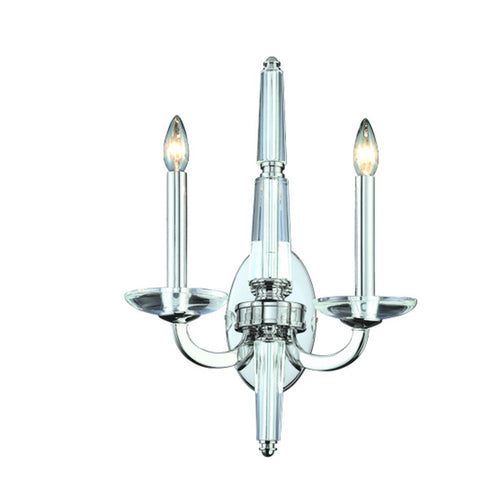 Eurofase 20317-010 Senze 2-light Wall Sconce, Chrome Finish