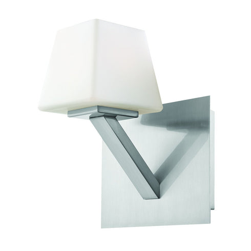 Eurofase 23041-028 Anglo 1 Light Wall Sconce Satin Nickel