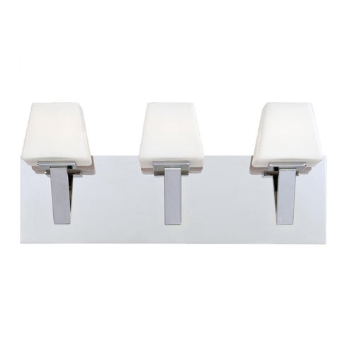 Eurofase 23042-018 Anglo 3 Light Bathbar Chrome Finish
