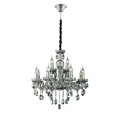 Eurofase 23124-011 Providence 12-light Chandelier, Cognac Brandy Finish