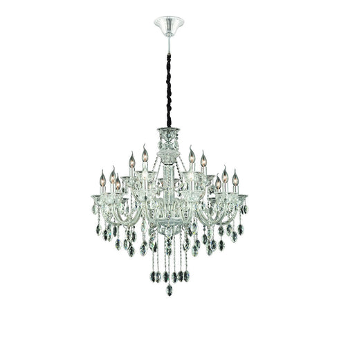 Eurofase 23127-036 Venetian 15lt Chandelier Clear