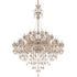 Eurofase 23129-016 Venetian 54-light Chandelier, Cognac Brandy Finish