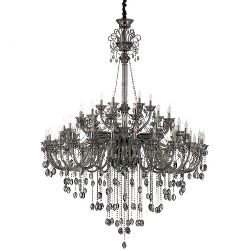 Eurofase 23129-016 Venetian 54-light Chandelier, Cognac Brandy Finish