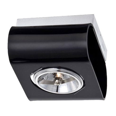 Eurofase 24811 Curve Fix Trak Monospot 1 Light Black Model: 24811-01