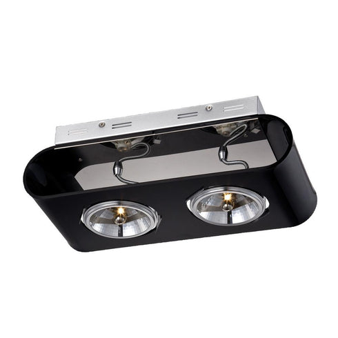 Eurofase 24812 Curve Fix Trak Monospot 2 Light Black Model: 24812-01