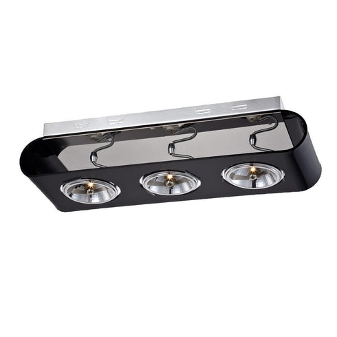 Eurofase 24813 Curve Fix Trak Monospot 3 Light Black Model: 24813-01