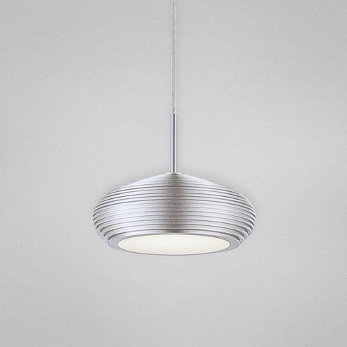 Eurofase 25668-018 Venti 1-light LED Pendant, Aluminum Finish