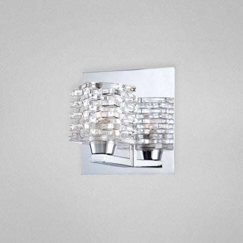Eurofase 25722-017 Lenza 1 Light Wall Sconce Chrome
