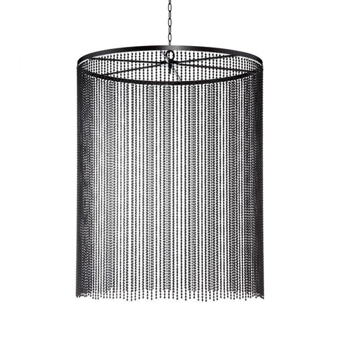 Eurofase 26629-018 Bloomington Small Beaded Curtain Light Pendant Bronze Finish
