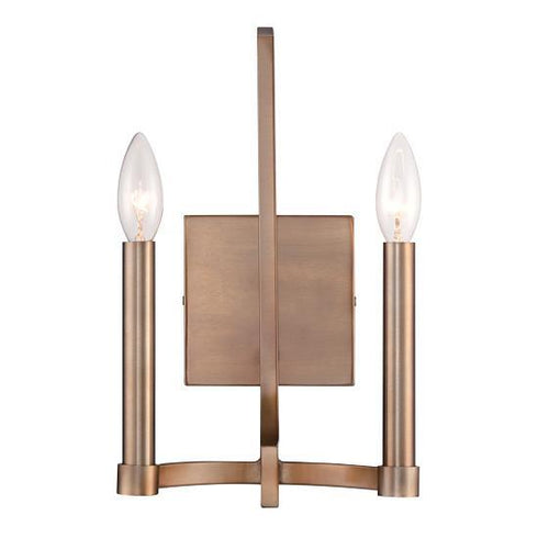 Eurofase 28056-010 Cantu 2-light Wall Sconce, Satin Gold Finish