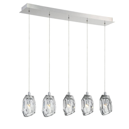 Eurofase 5 Light Linear Chandelier Model: 29089-017