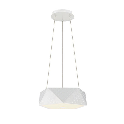 Eurofase Acuto 4 Light LED Pendant White Model: 29091-010