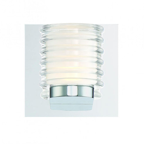 Eurofase Ancona Opal Encapsulated LED Within A Clear Ribbed Model: 31789-011