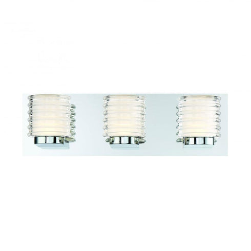 Eurofase Ancona 3 Light LED Bathbar Chrome Model: 31790-017