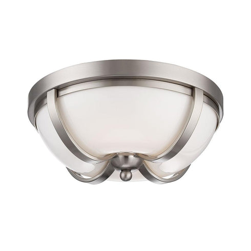 Eurofase Andrew LED Flushmount With Blown Opal Glass Diffuser Model: 26637-020