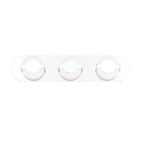 Eurofase Balewood Rounded Chrome And Frosted Acrylic House This Model: 35664-017