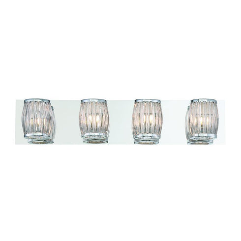 Eurofase Barile 4 Light Bath Bar In Chrome Model: 30045-019