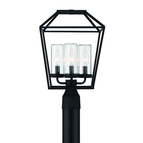 Eurofase Bastille 4 Light 18 Inch Outdoor Post Light Model: 41959-015