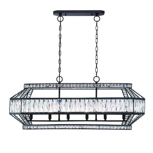 Eurofase Bellezza 6 Light Chandelier Bronze Model: 31885-010