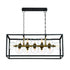 Eurofase Bentley 12 Light Linear Chandelier Bronze Model: 31647-014