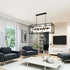 Eurofase Bentley 12 Light Linear Chandelier Bronze Model: 31647-014