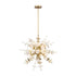 Eurofase Bonazzi 6 Light Chandelier Chrome Model: 34082-027