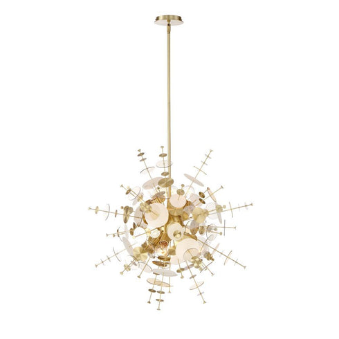 Eurofase Bonazzi 9 Light Chandelier Chrome Model: 34083-024