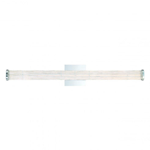 Eurofase Braid 1 Light Large LED Scnc Chrome 22 Watt Model: 31809-016