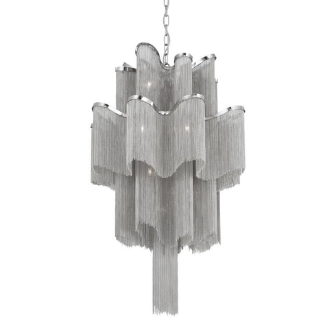 Eurofase Cadena 12 Light Pendant Nickel Model: 23109-018