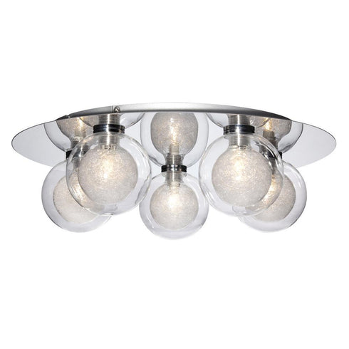 Eurofase Cambria 5 Light Flushmount Chrome Model: 28016-014