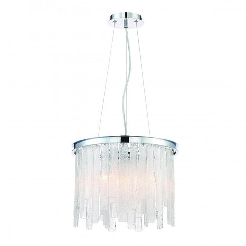 Eurofase Candice 6 Light Chandelier Chrome Model: 31604-017