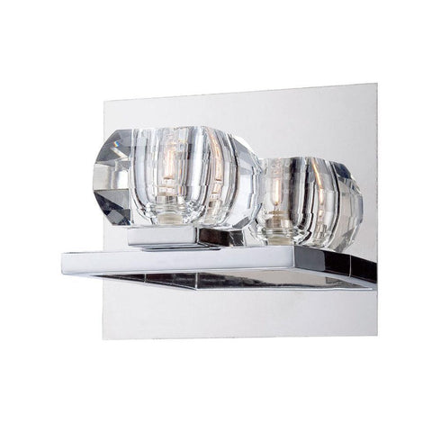 Eurofase Casa 1 Light Wall Sconce Chrome Model: 26356-013