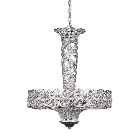 Eurofase Catara 9 Light Chandelier Silver Model: 17467-018