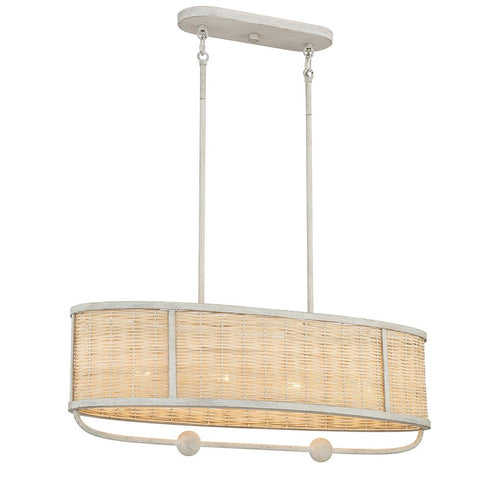 Eurofase Comparelli Hand Woven Natural Wicker Conjures Up Model: 38160-028