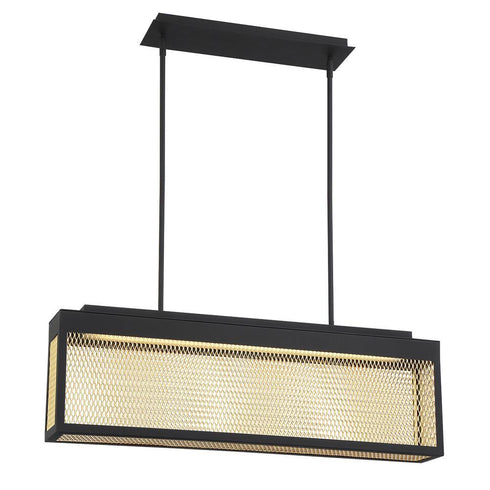 Eurofase COOP Small Rectangular LED Chandelier Model: 35929-017