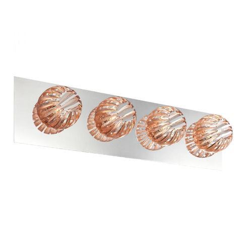 Eurofase Cosmo Sliced Plexiglass Shades With Polished Chrome Model: 23205-048