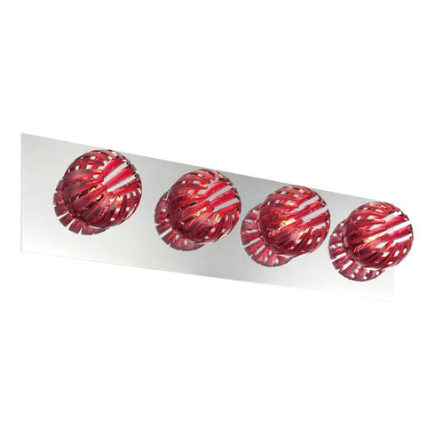 Eurofase Cosmo Sliced Plexiglass Shades With Polished Chrome Model: 23205-048