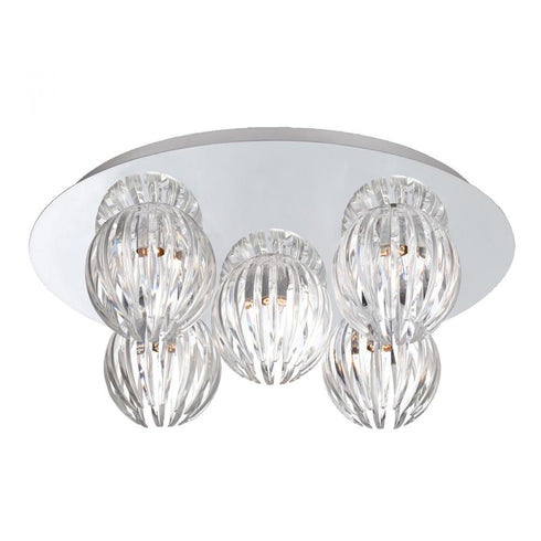 Eurofase Cosmo Sliced Plexiglass Shades With Polished Chrome Model: 23206-021