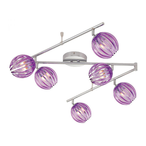 Eurofase Cosmo Sliced Plexiglass Shades With Polished Chrome Model: 23208-018