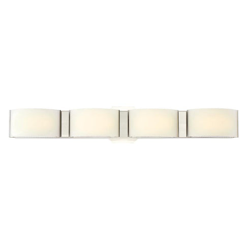 Eurofase Dakota 4 Light LED Bath Bar In Chrome Model: 30091-016