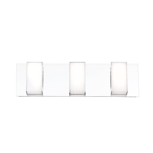 Eurofase Delrosa 3 Light LED Chrome Vanity Bathbar Model: 35651-017