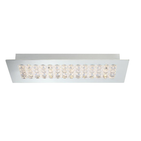 Eurofase Denso 1 Light LED Surface Rect Chrome Model: 29099-016