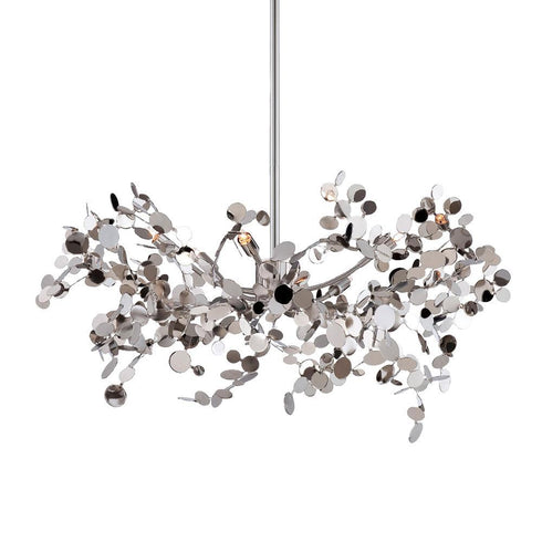 Eurofase Divo 5 Light Pendant Nickel Model: 25623-017