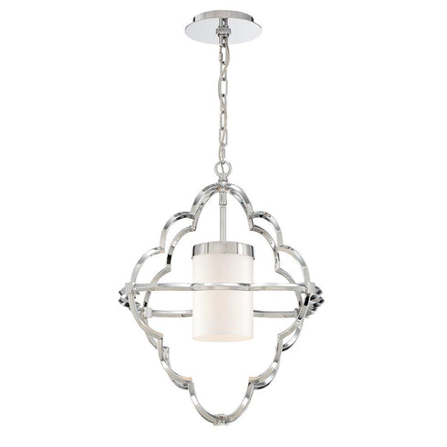 Eurofase Douville Opal White Glass Housed Within An Organic Model: 33704-012