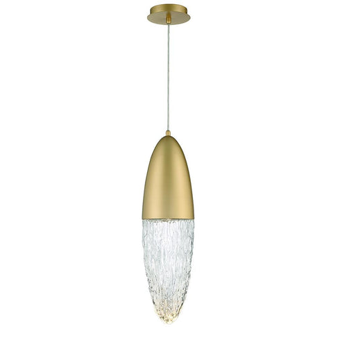 Eurofase Ecrou 1 Light Pendant In Gold Model: 43857-037