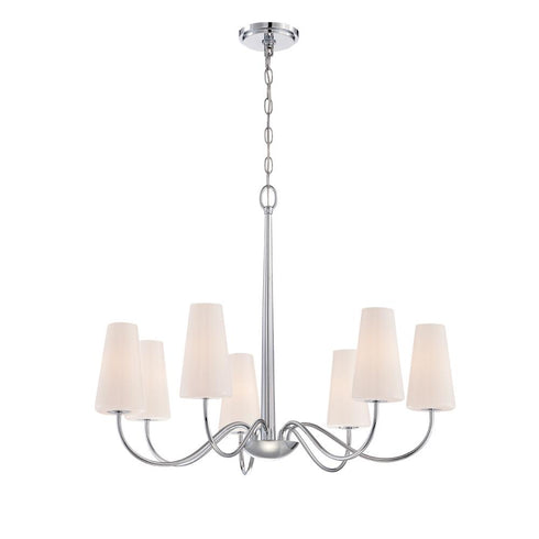 Eurofase Enza Airy Polished Chrome Arms Supporting Opal Model: 38534-010