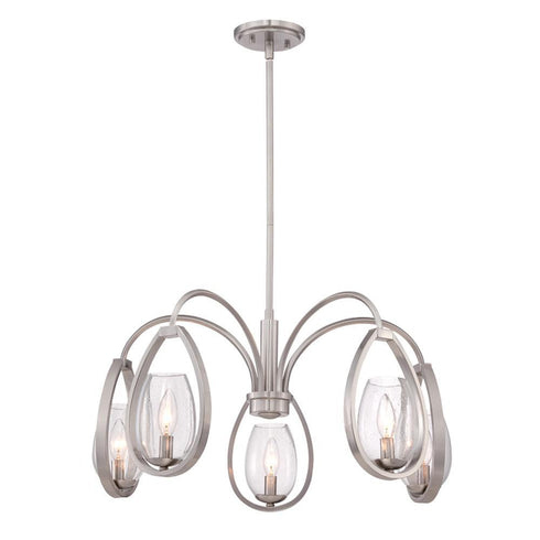Eurofase Fantini 5 Light Chandelier S Nkl Model: 28078-012