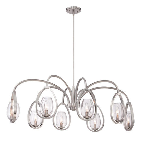 Eurofase Fantini 8 Light Chandelier Oval Model: 28077-015