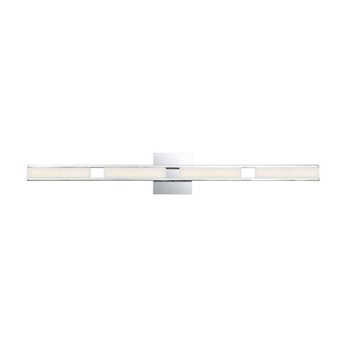 Eurofase Fanton Frosted Acrylic Bars Of LED Create A Balanced Model: 34108-017