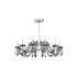 Eurofase Ferrero, 1 6 Light Chandelier, Clear Model: 34080-016